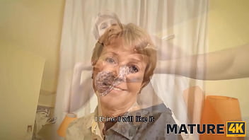 Preview 2 of Xxx Porno De Claudia Sassou - MATURE4K. Granny maid cant wait to be drilled by employer for good job