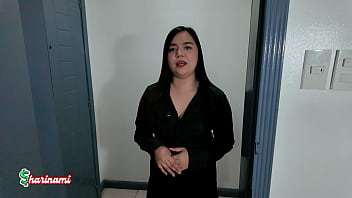 Preview 1 of Z Cup Breasts - Hotel Waitress Delivers More Than Just Room Service- Sharinami
