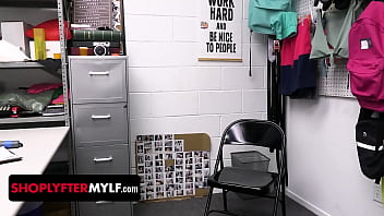 Preview 1 of Dad New Xxx Mom Dad Go - Stepmom Mandy Rhea Caught Stealing By Stepson Officer Get Fucked In The Backroom - Shoplyfter Mylf