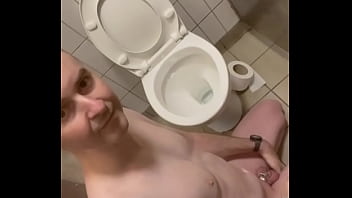 Preview 1 of Animal Sex Vedous - Quick Public Toilet Licking Video