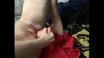 Preview 2 of Hindi Indian Xxx Mouvi Download - Teen Trans Guy Masturbates Shaved Pussy Roughly With Big Dildo,  Amateur