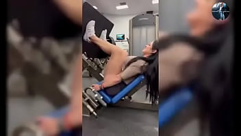 Preview 1 of Syxxi Video - brunette with the hottest ass showing her boobs