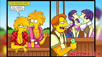 Preview 2 of Mom And Son Deise - Fuck Tent! Springfield&#039_s Carnival has begun! The Simptoons,  Simpsons porn