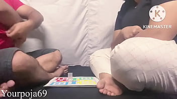 Preview 1 of Girl And Hours Sex Vide - Best friend Ke Sath Ludo Game with clear Dirty Hindi audio