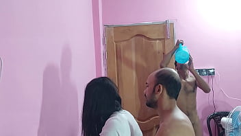Preview 2 of Lyla Dee - Amateur slut suck and fuck Two cock with cumshot,  3some deshi sex   , , ,  Hanif and Popy khatun and Manik Mia