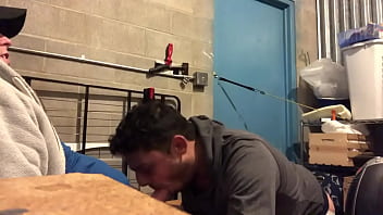 Preview 2 of Yappoos Market - I needed a Blowjob and a cheating pig that liked to swallow one afternoon when I was in Stockton California.  This sexy cum swallowing pig was at his storage unit and he wanted a load of cum down his throat so I went to him and fed his hunger.