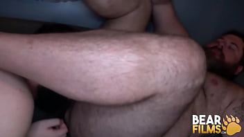 Preview 2 of Nic Clocks - BEARFILMS Fat Bears Harrison Burns And Bjorn Johnsson Breed