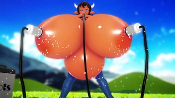 Preview 2 of Czech Sez - Milky milking and Belly swelling