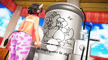 Preview 1 of Shuhag Rat Xxxbf - Ginny milking and body swelling expansion