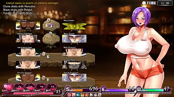 Preview 2 of Snxx Mother - Busty Bar Maid has an interesting night gig - Karryn&#039_s prison gameplay