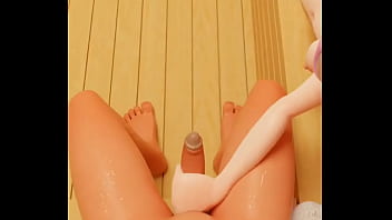 Preview 3 of Angela Yps Pron Sex Vido - The sauna [glengrantsquid]
