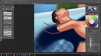 Preview 2 of Mout Job Xxx - Picarto ~ DarkCookie - Summertime Saga [720p] (2022.11.01 B)