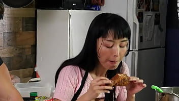 Preview 4 of Wifes Thongs - Marica Hase put an eel in her ass!