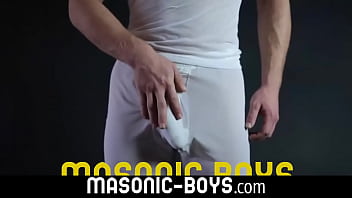Preview 1 of Tranny Hot Girl - Tall male stuffs his giant cock deep into hot ass twink MASONIC-BOYS.COM