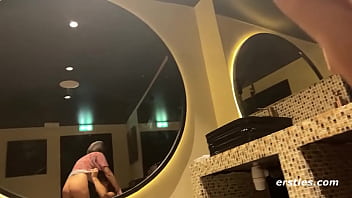 Preview 3 of Adriana Rouso - Ersties: Lesbians Do Naughty Things In a Public Restroom