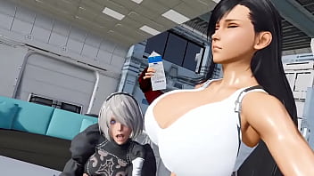 Preview 1 of Pure Family Porn - 2B Tifa Expansion Growth