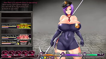 Preview 3 of Senior 69sex Com - Big breasted Warden takes on Level 4 - Karryn&#039_s prison gameplay