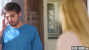 Preview 2 of Started To Get Railed - Horny big ass MILF stepmom Sarah Vandella sucked stepsons big and hard dick