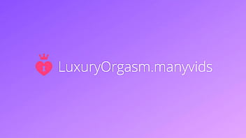 Preview 1 of Sara Jay Thong - Cumming from his hands on my big breasts and body - LuxuryOrgasm