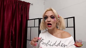 Preview 1 of Bet Wife Ass - Joker vs Harley Quinn - roleplay halloween cumshot