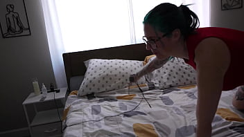 Preview 1 of Natural Cyc - Tatted slutty girlfirend gets fucked into submission by BBC boyfriend