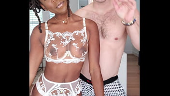 Preview 1 of Animal Sexy Video With Girl - Ebony Beauty Hazel Grace