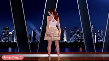 Preview 2 of Hindi Cuckold Story - TV Hoster got naked during a news show. FANTASY TV