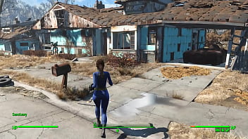 Preview 1 of Sdde 362 - FALLOUT 4 Hinata the Asian Survivor [Part 2] - Exploring Sanctuary and Meet Dogmeat