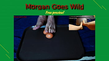 Preview 2 of All Porn Actrees - Morgan Goes Wild &ndash_ Breakingeggs - Free preview