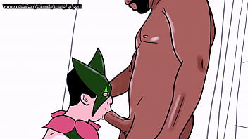 Preview 4 of Bazzarse Hd - Gay dresses up as Meowscarada and eats a black man&#039_s cock (loop)