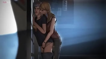 Preview 1 of Superheroes - Chloe and Rachel masturbating