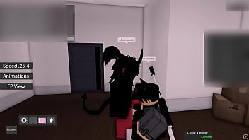 Preview 1 of Anal Maid Service - Roblox demon breeds shy femboy