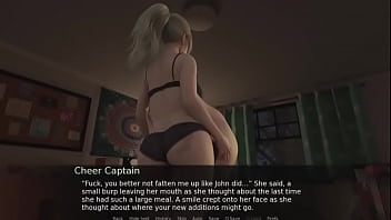 Preview 4 of Codename Diablo Full Xxx Videos - 5 Visual Novel Vore - Stealing from Cheerleader