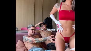 Preview 3 of Big White Ass Creampie - Gravei com esse casal de mandrake
