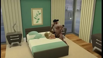 Preview 2 of Gf Tiny Doggy - The Sims 4 - Roc&iacute_o S&aacute_nchez Azuara cogiendo