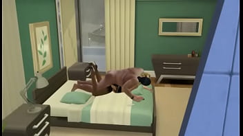 Preview 3 of Gf Tiny Doggy - The Sims 4 - Roc&iacute_o S&aacute_nchez Azuara cogiendo