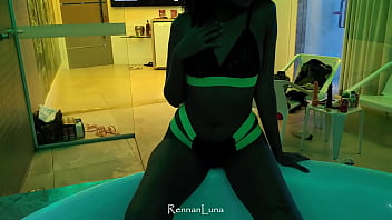 Preview 1 of Natasha Starr Mom - She sucked my big cock a lot in the hydromassage and went to bed to get hot with me!
