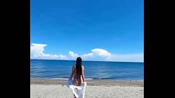Preview 3 of Son Sleeping Mom Xxxxx - Sunny chill day with hottie girl???#girls #sexy #Tropical #beachvibes #model #contentcreator #hot girl #su...