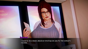 Preview 1 of Lisa Tooke - Waifu Academy - Hot Redhead MILF College Nurse Treats Student Patient With Her Magical Healing Big Tits - #12