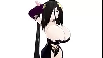 Preview 2 of Sexxxx Live Flim - [MMD R18] Sex Slave Dance Breast Expansion Ariane Cevialle