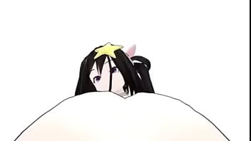 Preview 3 of Sexxxx Live Flim - [MMD R18] Sex Slave Dance Breast Expansion Ariane Cevialle