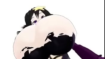 Preview 4 of Sexxxx Live Flim - [MMD R18] Sex Slave Dance Breast Expansion Ariane Cevialle