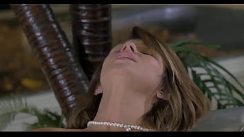 Preview 2 of Yvonne Vshape1 - At the end of the passionate encounter,  he cums a lot on her flat belly and small boobs