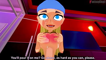 Preview 4 of Fantastic Glory Holl - Lindsay blowjob in the island | 1 | Total Drama | Full &amp_ POV on Sheer &amp_ PTRN: Fantasyking3