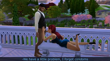 Preview 3 of Stacey Le - The sims 4,  the groom fucks his mistress before marriage