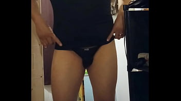 Preview 2 of Aunty Ask Nephew To Fuck - Trying on sexy stuff
