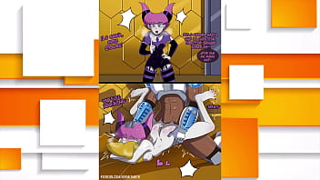 Preview 1 of French Granny And Son - jinx and cyborg