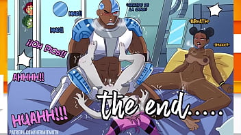 Preview 4 of French Granny And Son - jinx and cyborg