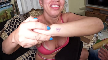 Preview 1 of Wife First Black Cook - Depois da tatuagem feita fiz Sexo com o tatuagem