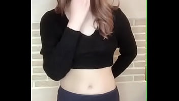 Preview 4 of Mom Baby Tube - Sweater sister. Changing clothes without wearing underwear.